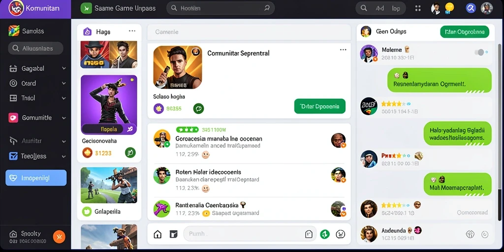 Level yang dirancang indah dengan tantangan seru.