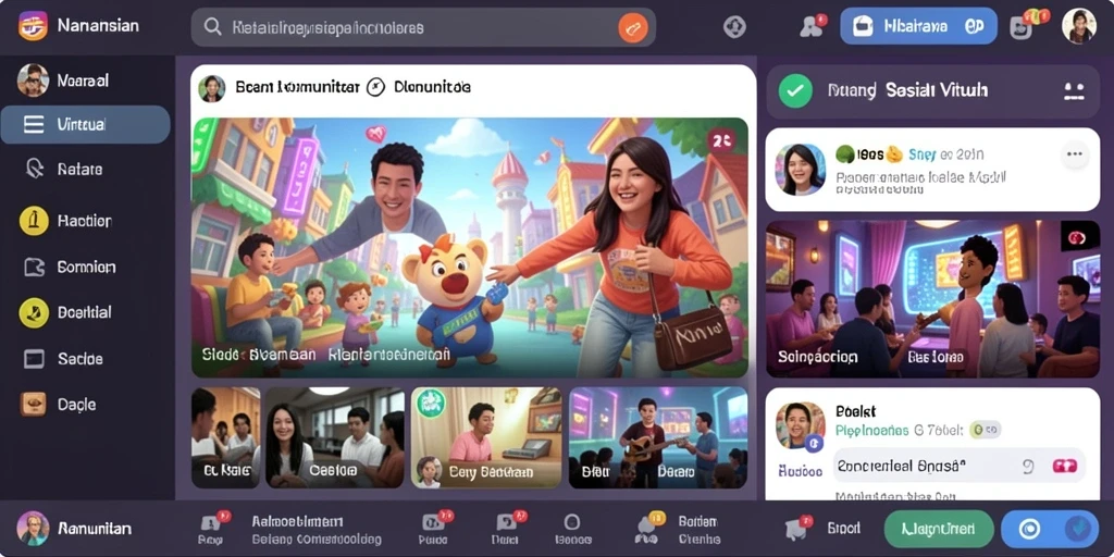 Karakter unik yang dapat disesuaikan sesuai keinginan.