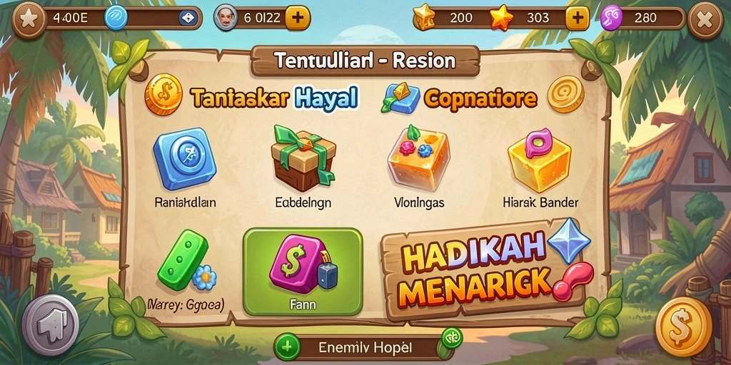 Fitur komunitas yang memungkinkan interaksi antar pemain.