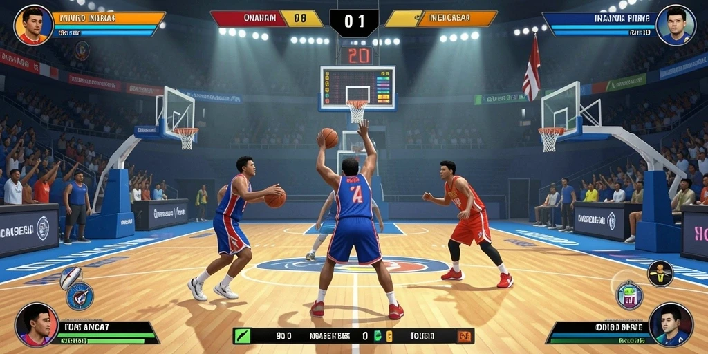 Tangkapan layar memperlihatkan mode multiplayer yang seru.