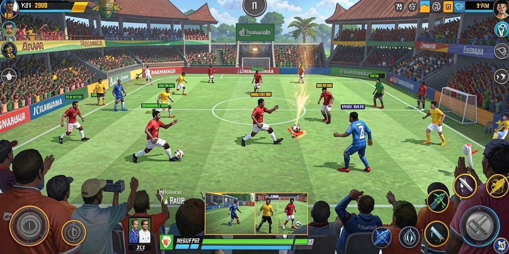 Karakter unik yang tersedia dalam game.