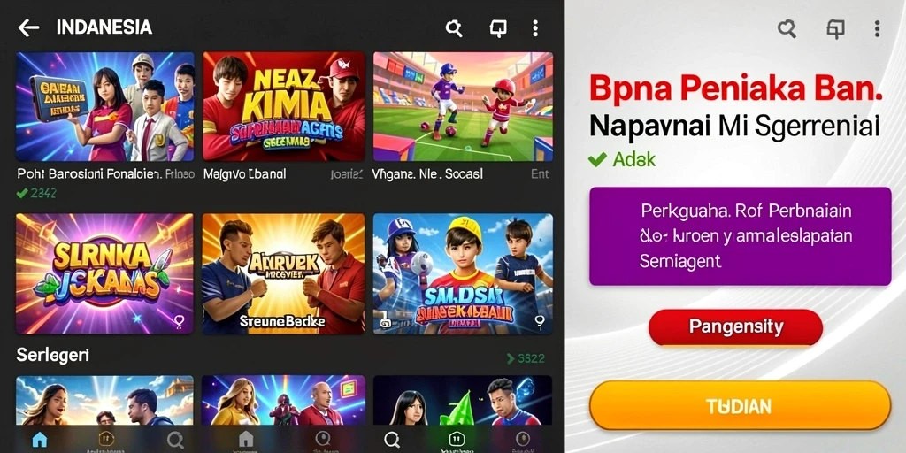 Berbagai dunia petualangan yang siap untuk dijelajahi.