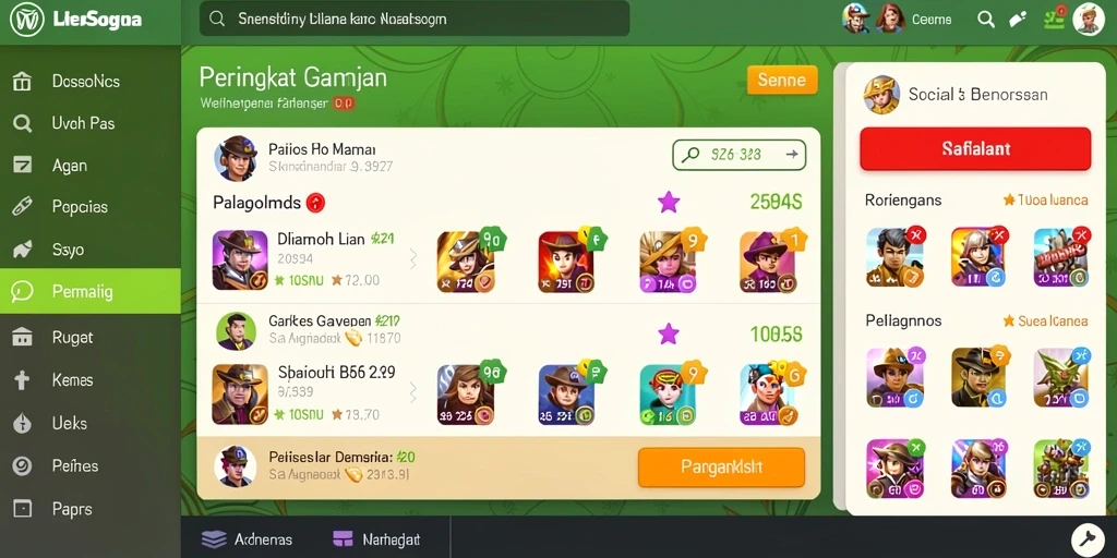 Sistem reward yang menarik bagi setiap pemain.